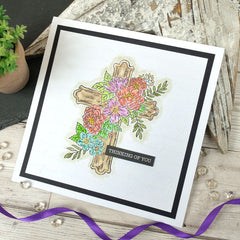 Moonstone Embossing Folders - Script-4