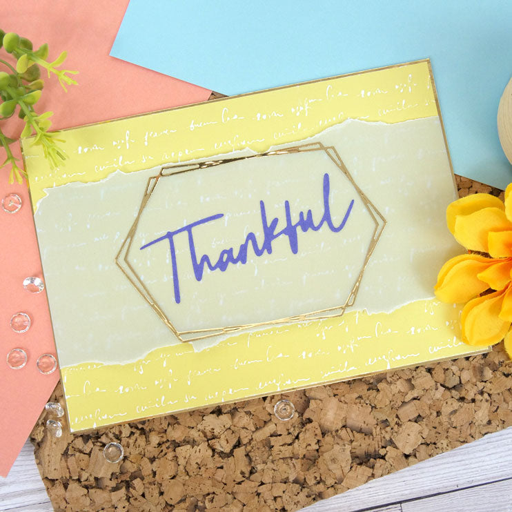 Moonstone Embossing Folders - Script-8