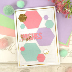 Moonstone Embossing Folders - Script-6