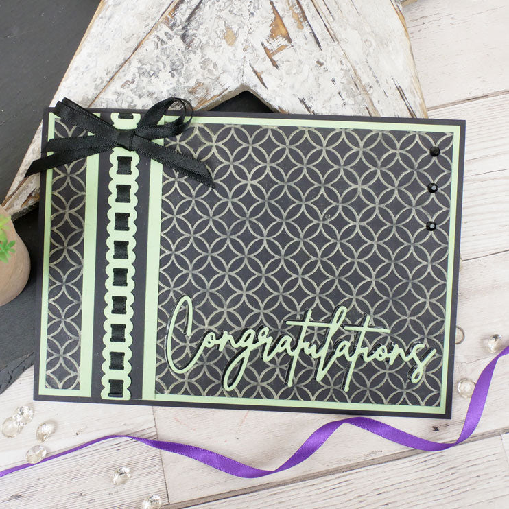 Moonstone Embossing Folders - Trellis-8