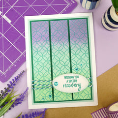 Moonstone Embossing Folders - Trellis-4