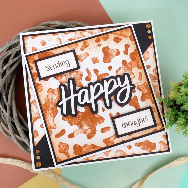 Moonstone Embossing Folders - Cow Print-5