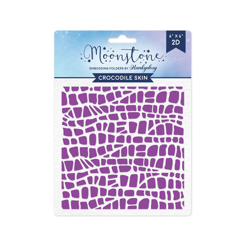 Moonstone Embossing Folders - Crocodile Skin-1