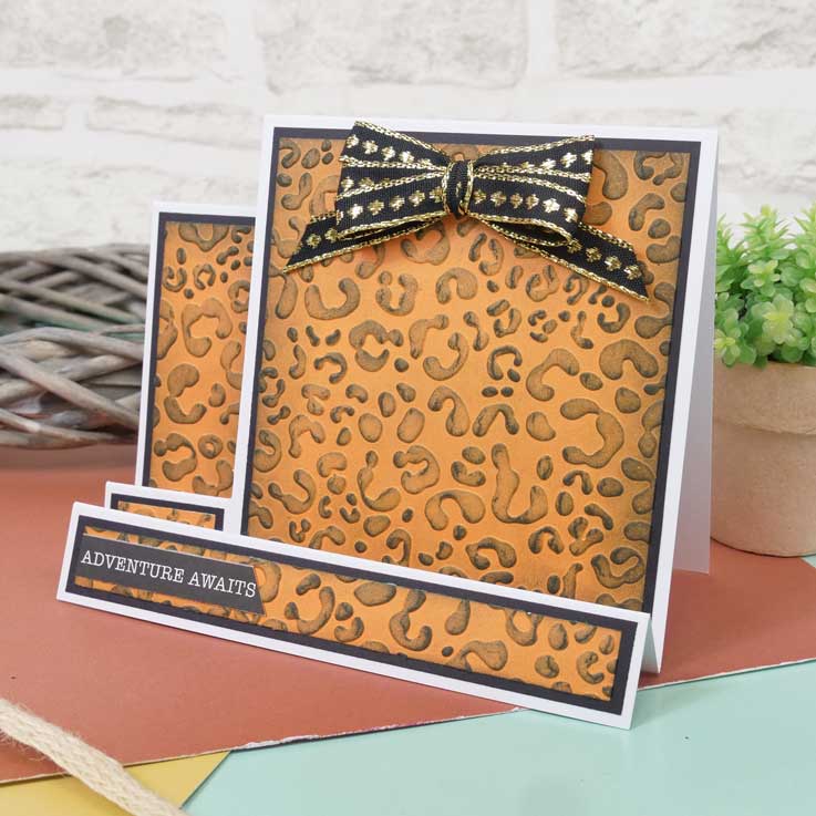 Moonstone Embossing Folders - Leopard Print-10