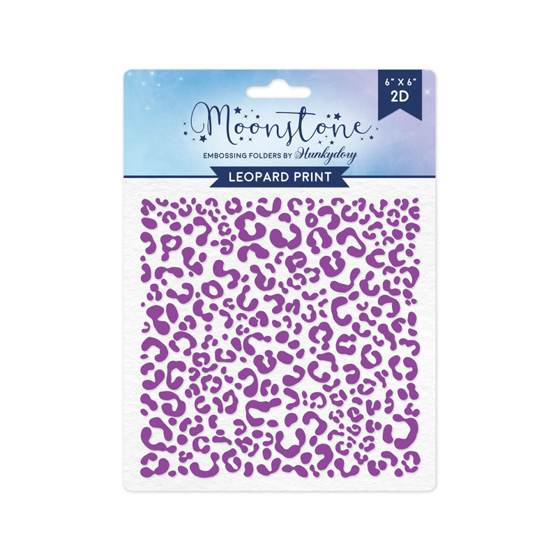 Moonstone Embossing Folders - Leopard Print-1