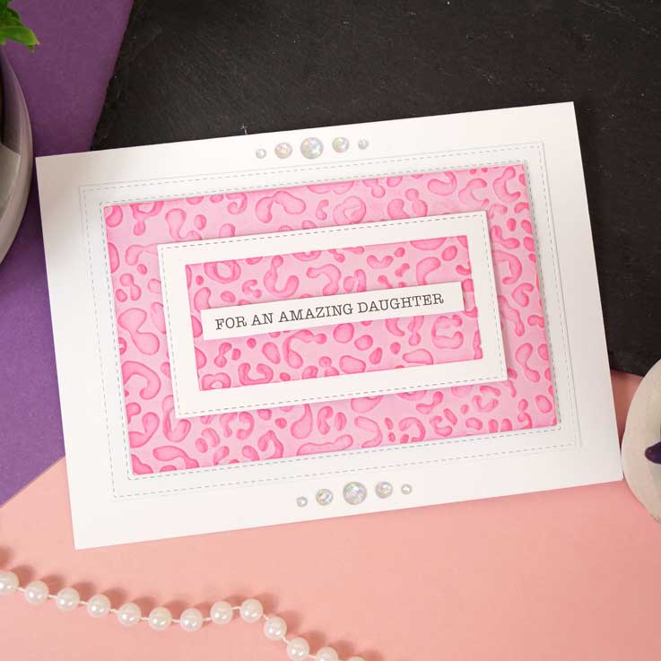 Moonstone Embossing Folders - Leopard Print-5