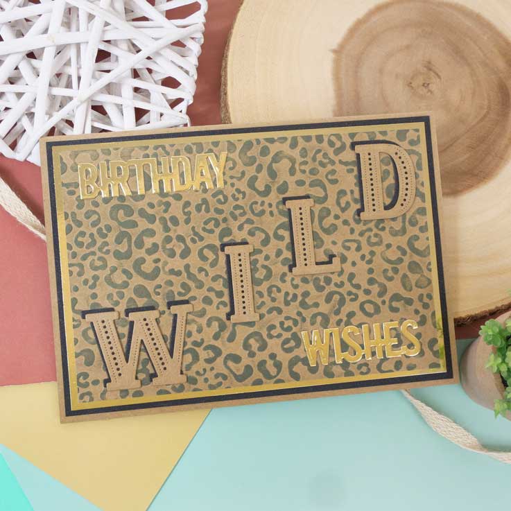 Moonstone Embossing Folders - Leopard Print-7