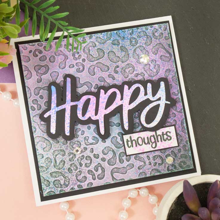 Moonstone Embossing Folders - Leopard Print-8