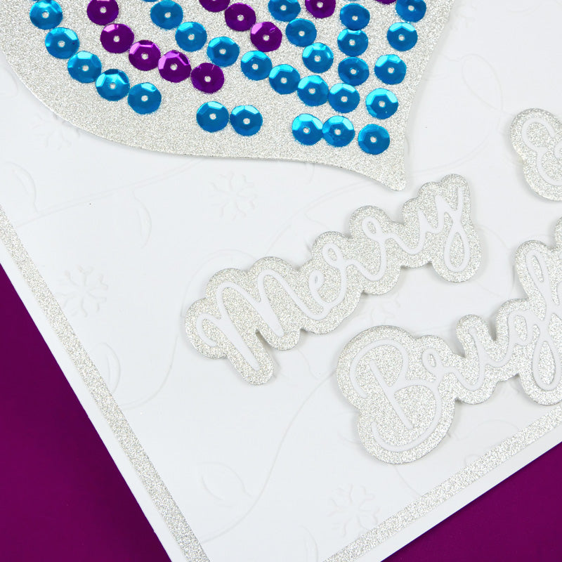 Moonstone Embossing Folders - Christmas Lights-7