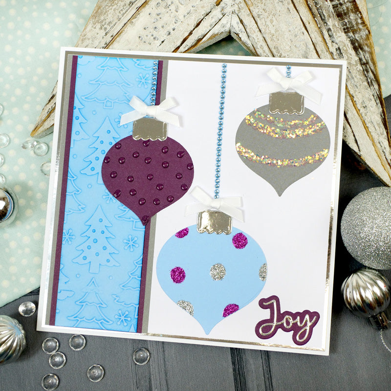 Moonstone Embossing Folders - Christmas Trees-8