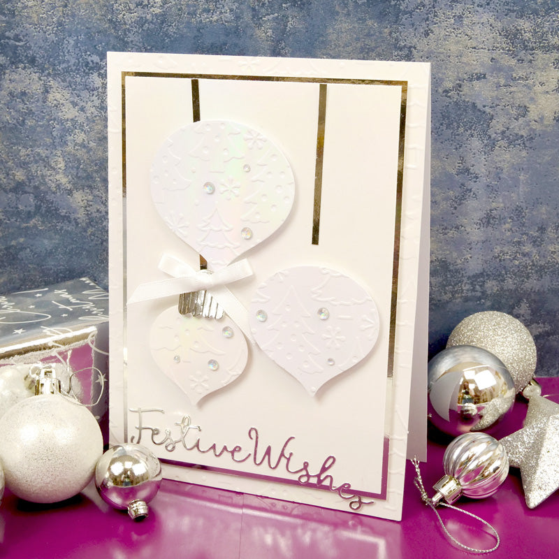 Moonstone Embossing Folders - Christmas Trees-5