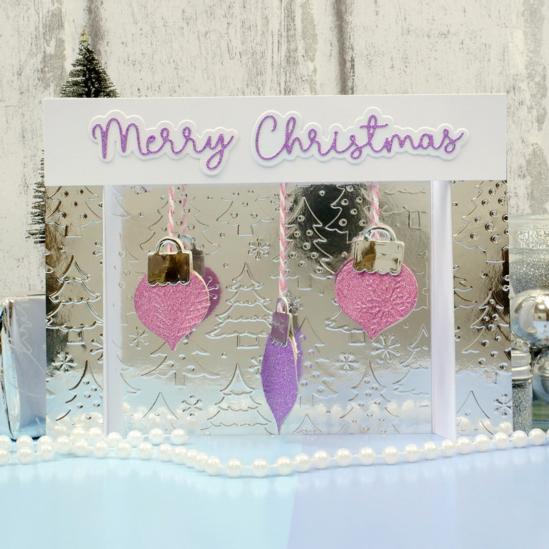 Moonstone Embossing Folders - Christmas Trees-7