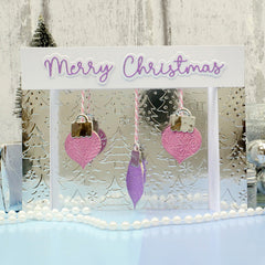 Moonstone Embossing Folders - Christmas Trees-7