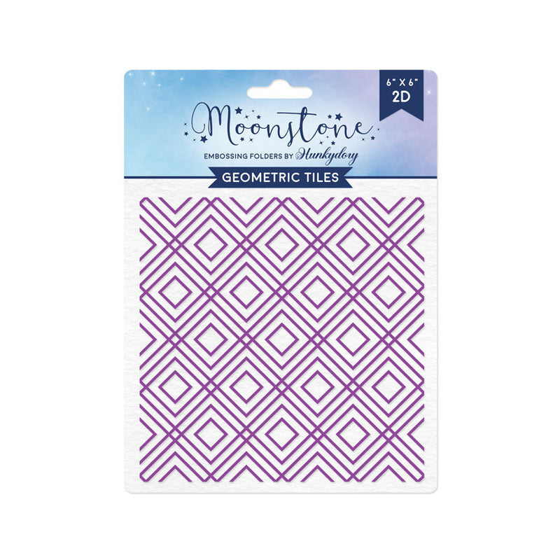 Moonstone Embossing Folders - Geometric Tiles-1