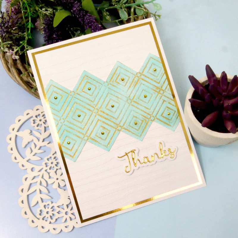 Moonstone Embossing Folders - Geometric Tiles-2