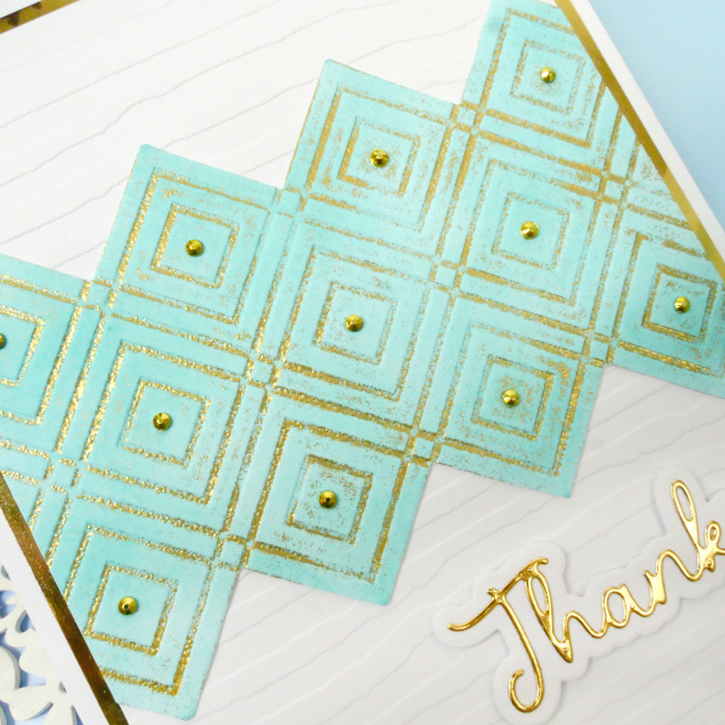 Moonstone Embossing Folders - Geometric Tiles-3