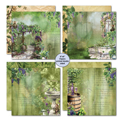 3Quarter Designs Magical Vines 8x8 Paper Pack-3