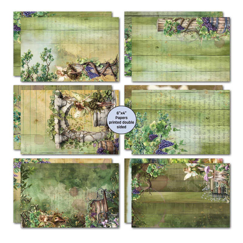 3Quarter Designs Magical Vines  6x4 Card Pack-3
