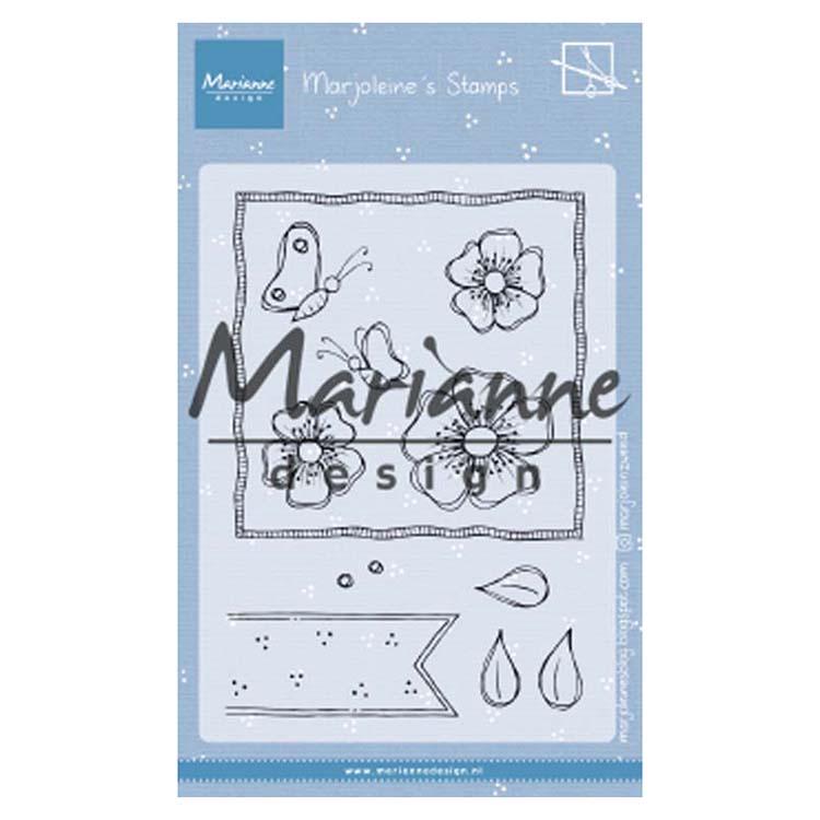 Marianne Design Clear Stamps Marjoleine's Anemones-1
