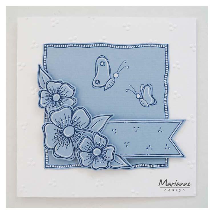 Marianne Design Clear Stamps Marjoleine's Anemones-2