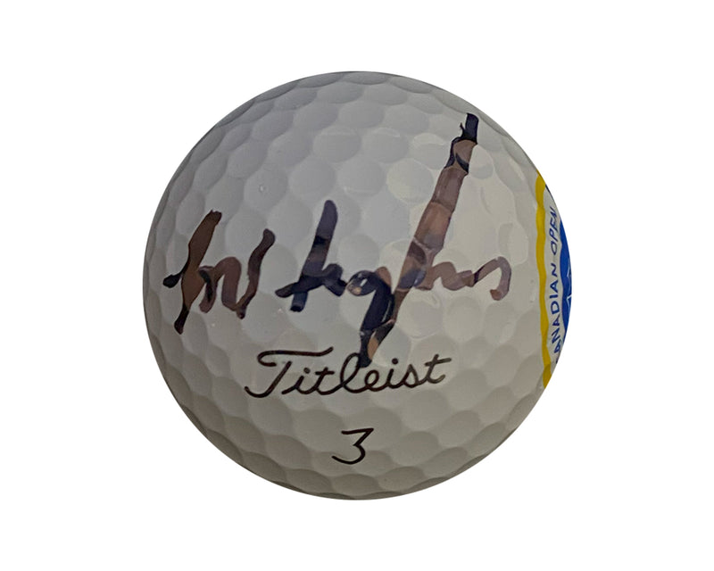 Mackenzie Hughes Autographed 2024 RBC Canadian Open Titleist Pro V1 Golf Ball-1