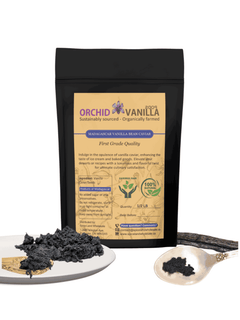 Madagascar Vanilla Bean Seeds/Caviar Gourmet <br> First Grade-7