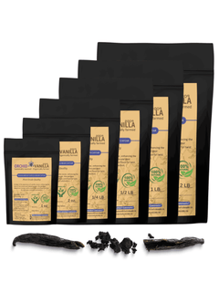 Madagascar Vanilla Bean Seeds/Caviar Gourmet <br> First Grade-11