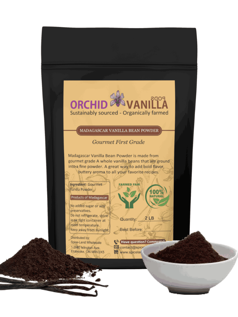 Madagascar Ground Vanilla Bean Powder Gourmet <br> First Grade<BR>-5