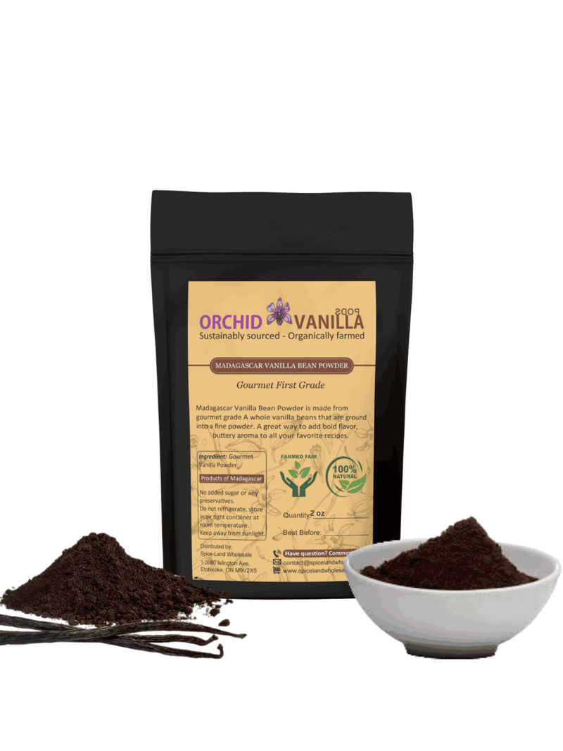 Madagascar Ground Vanilla Bean Powder Gourmet <br> First Grade<BR>-9