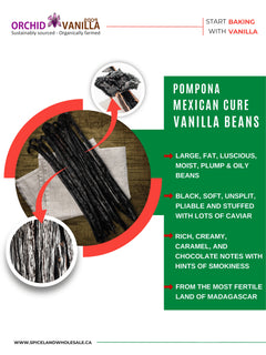 Mexican Cure Vanilla Beans (Pompona) Madagascar-1
