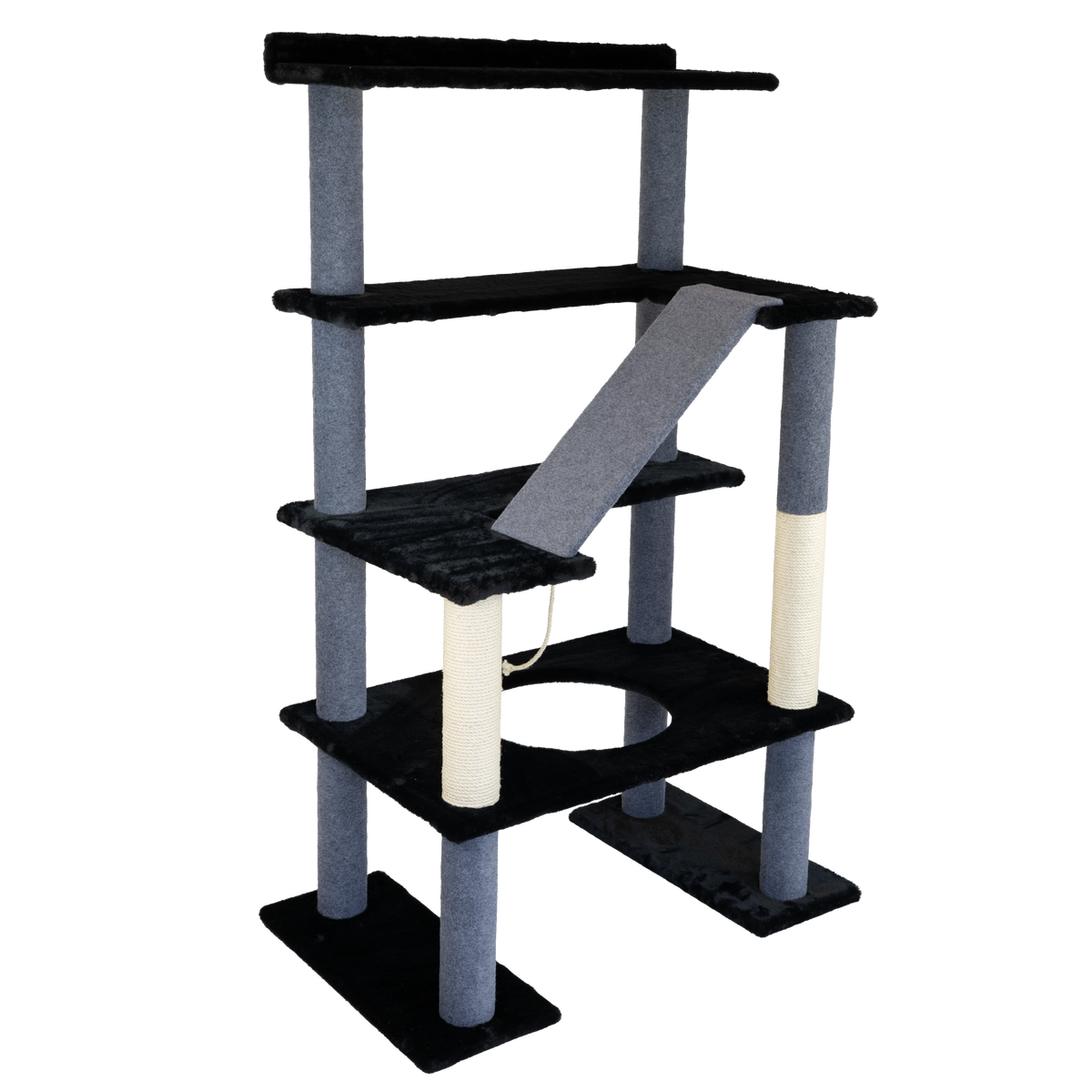 Maine Coon 65" Cat Tower - 5-Level Cat Tree-4
