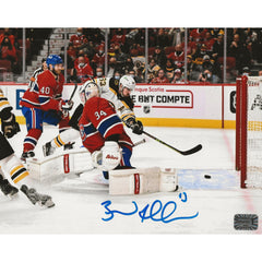 Brad Marchand Autographed Boston Bruins Goal 8x10 Photo-1