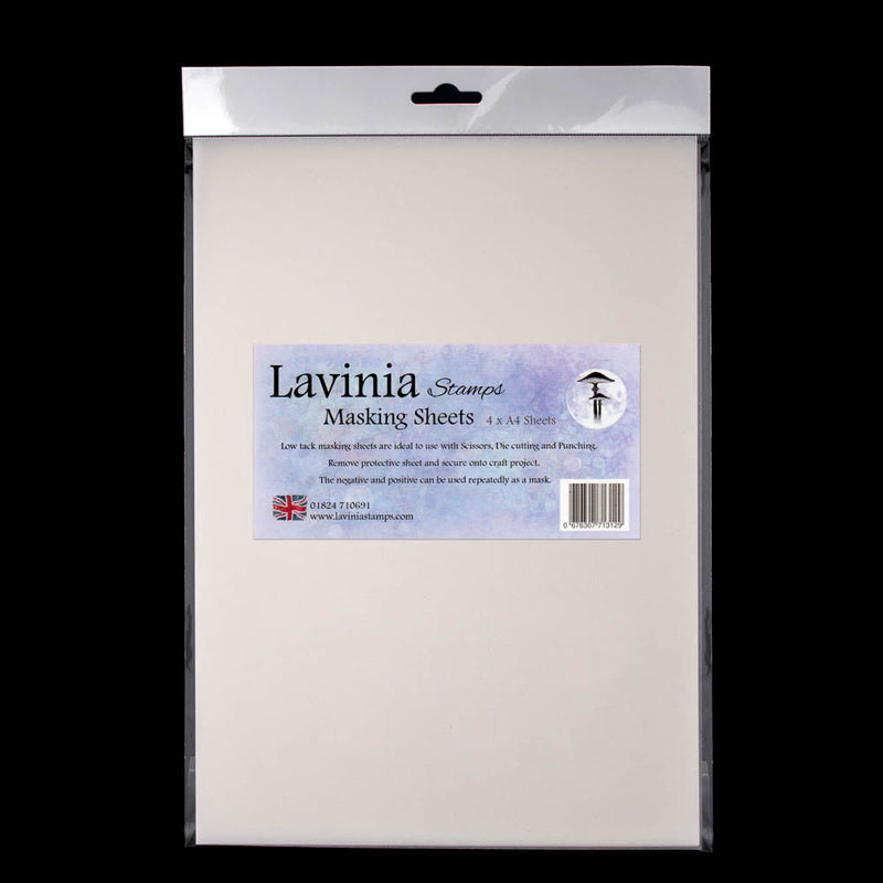 Lavinia Stamps Masking Sheets - 4 x A4 Sheets-1