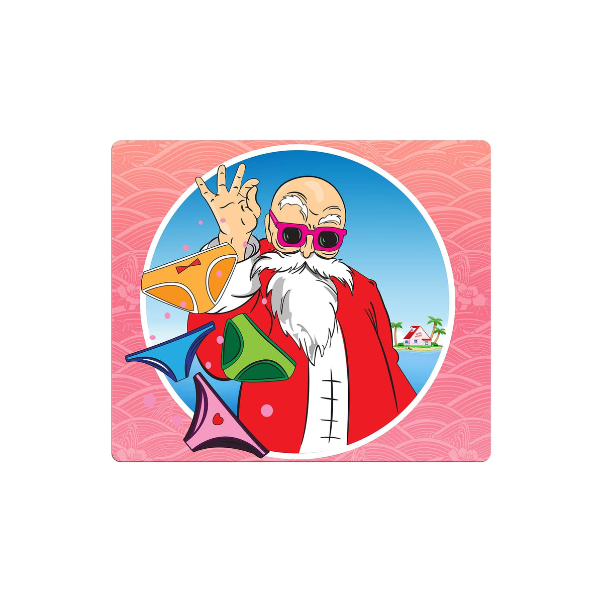 Master Roshi Mouse Pad-3