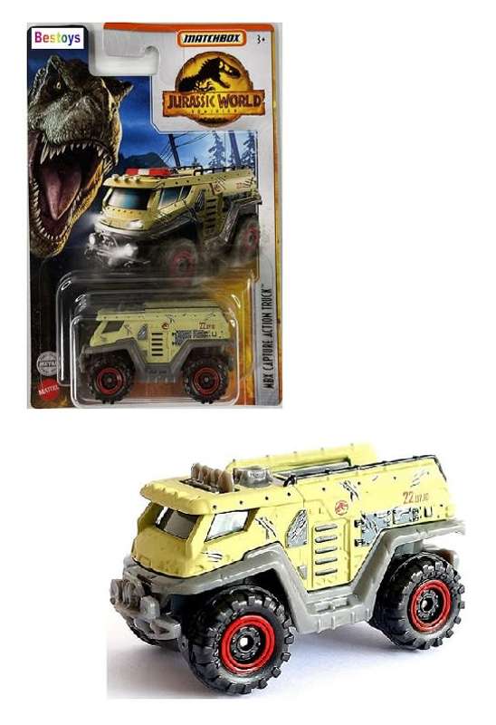 Matchbox Jurassic World Dominion – MBX Capture Action Truck