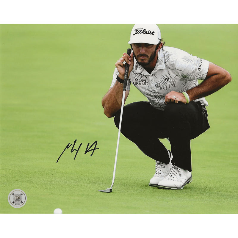Max Homa Autographed Putting 8x10 Photo-1