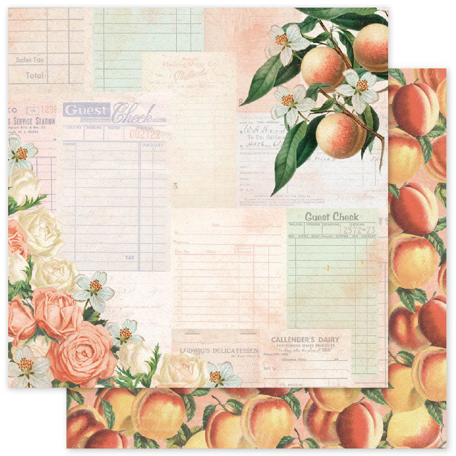 Meadowbrook Farm Basics C Papier 30,5 x 30,5 cm (Lot de 12) 35052-1
