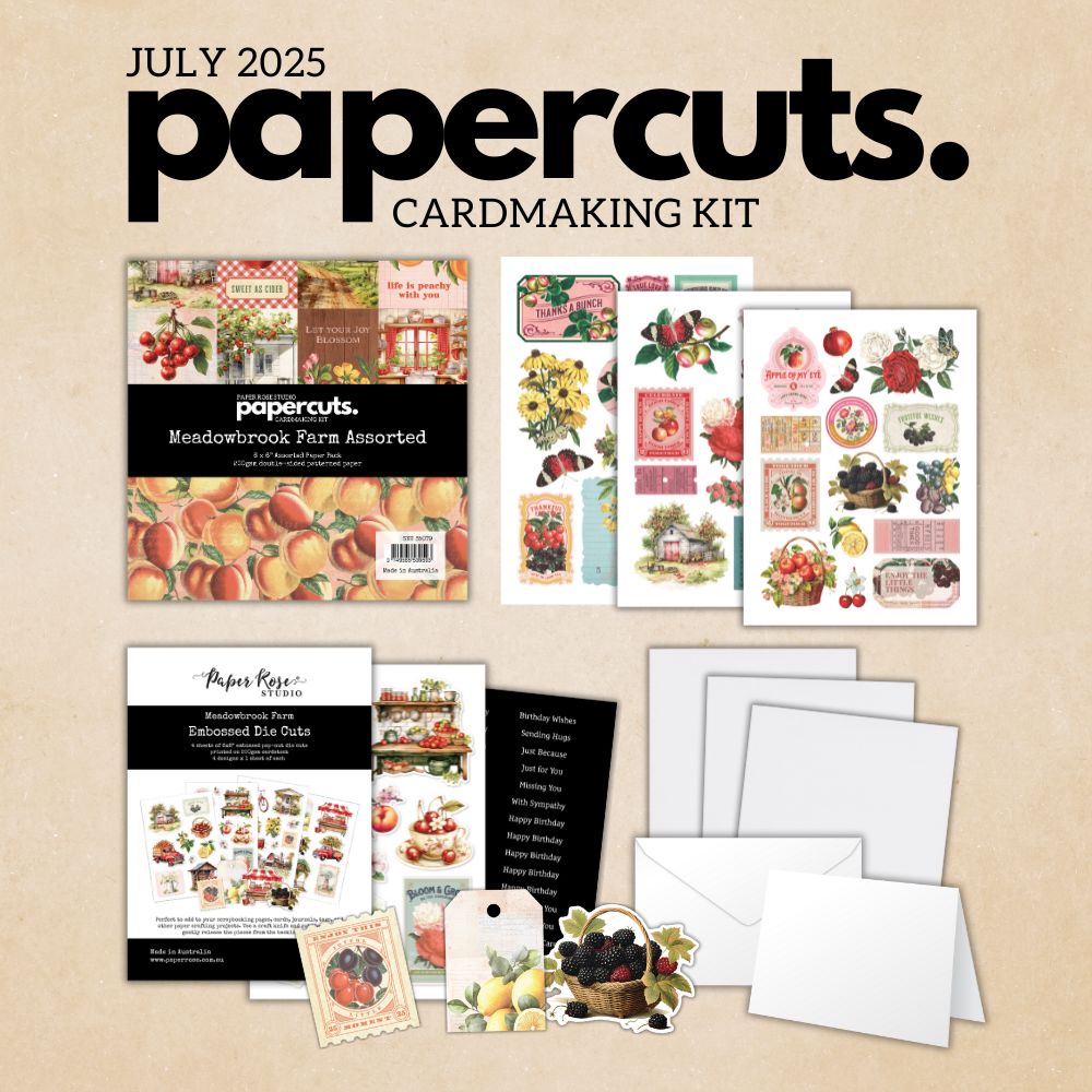 Kit de carterie Papiers Découpés Meadowbrook Farm 35079