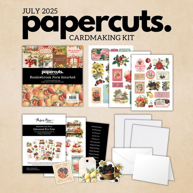 Kit de carterie Papiers Découpés Meadowbrook Farm 35079-1