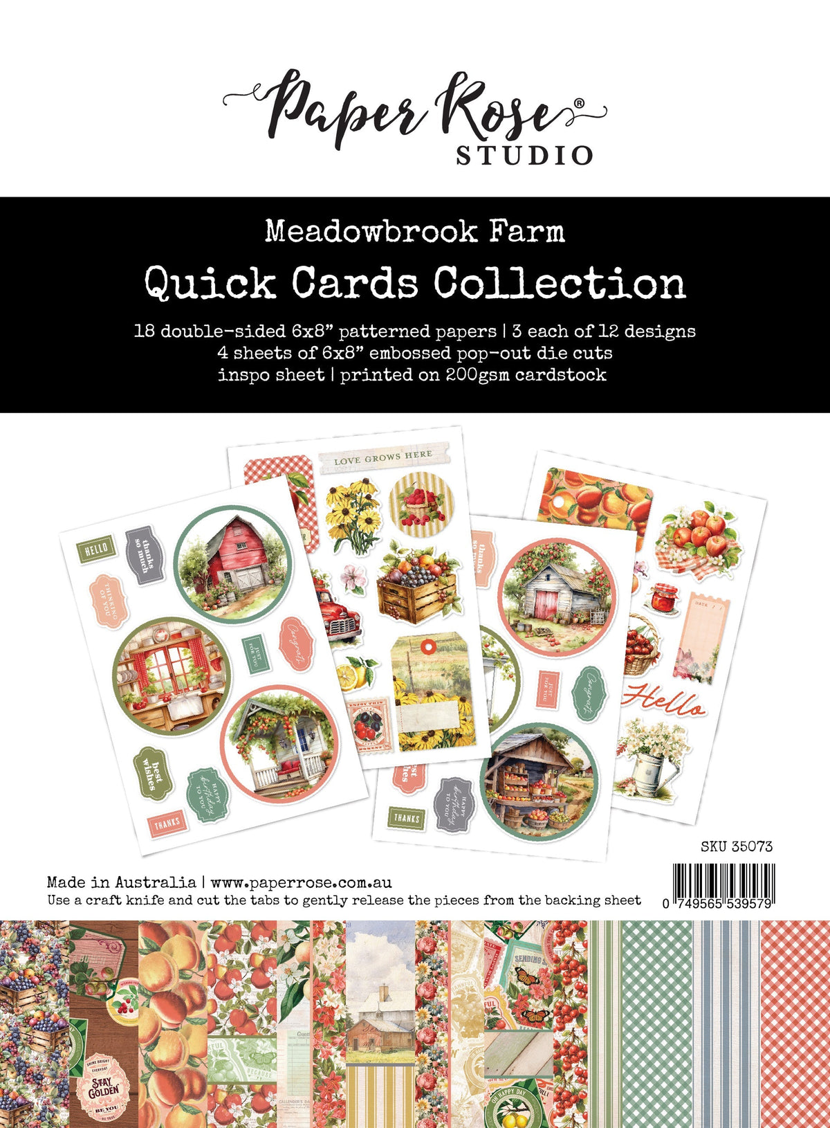 Collection de cartes rapides Meadowbrook Farm 35073-1