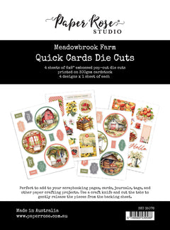 Meadowbrook Farm Matrice de découpe Quick Card 35076-1