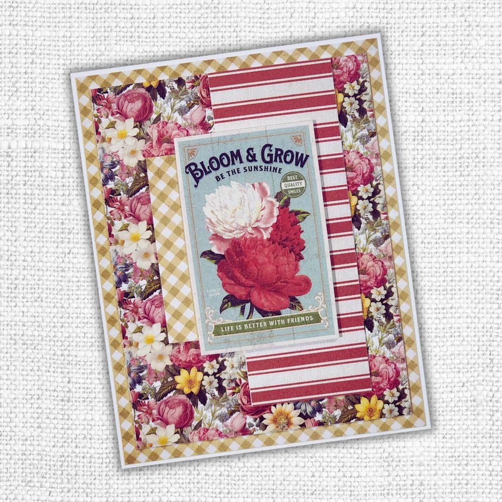Collection de Papiers Meadowbrook Farm Patterns 6x6 35085-8
