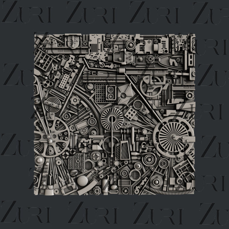 Zuri Designs Mechanical Jumble-1