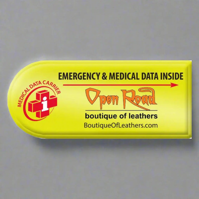 Medical Data Carrier – Essential Emergency ID for Riders & First Responders-1
