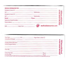 Medical Data Carrier – Essential Emergency ID for Riders & First Responders-3