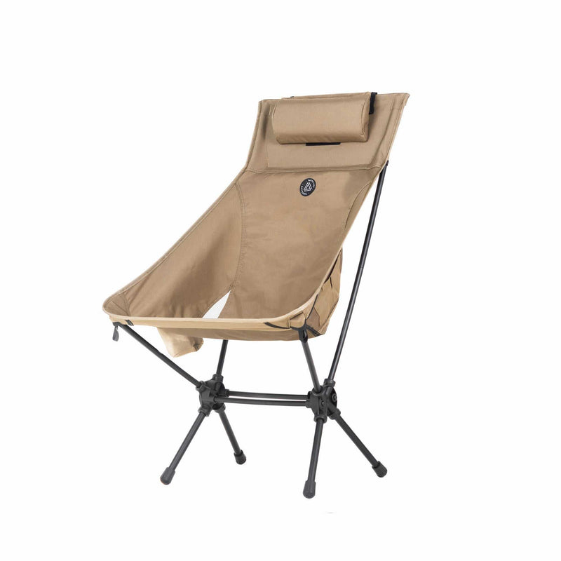 High Back Ultralight Folding Camping Chairs With Storage Pouches-4