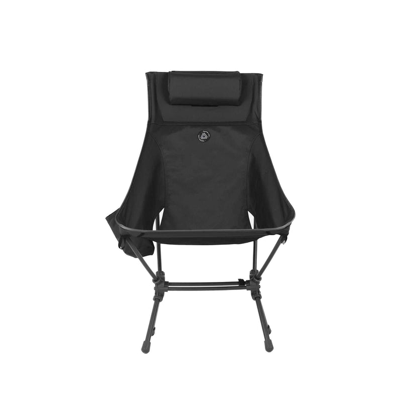 High Back Ultralight Folding Camping Chairs With Storage Pouches-11