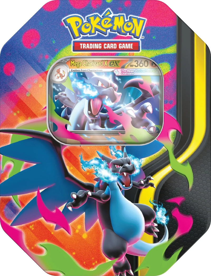 Pokémon TCG - Mega Evolution - Mega Charizard ex Tin-2