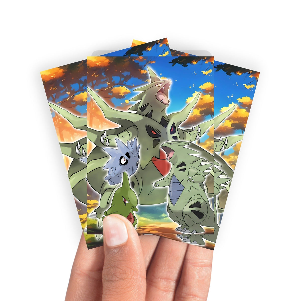Mega Tyranitar Evolutions Card Sleeves-3