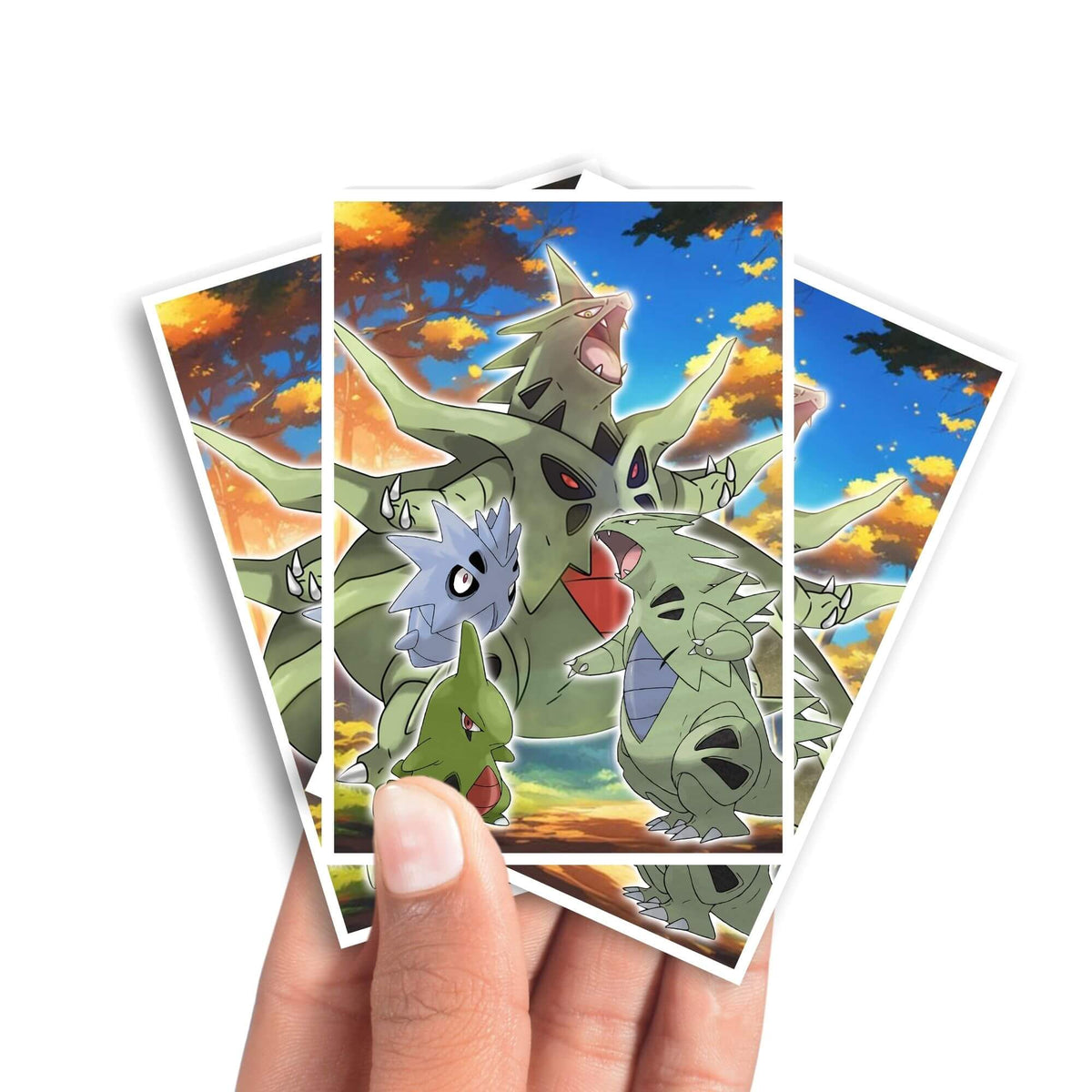 Mega Tyranitar Evolutions Card Sleeves-2